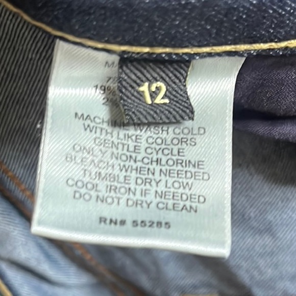 Express Blue Ultra Skinny Jeans - Picture 4 of 7